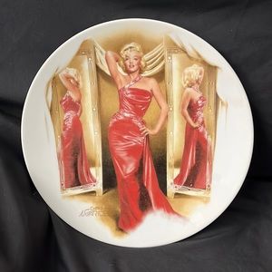 Marilyn Monroe Vintage Plate